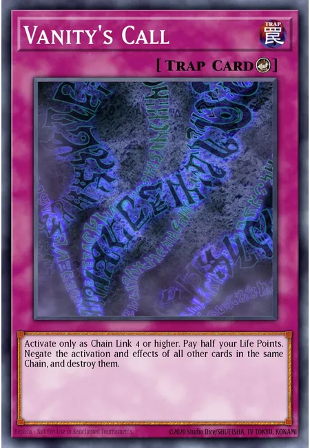 Vanity's Call