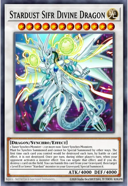 Stardust Sifr Divine Dragon