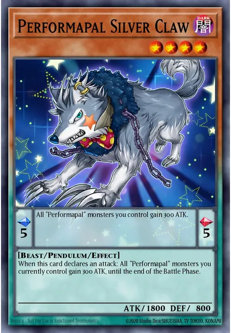 Camarartista Garras Prateadas