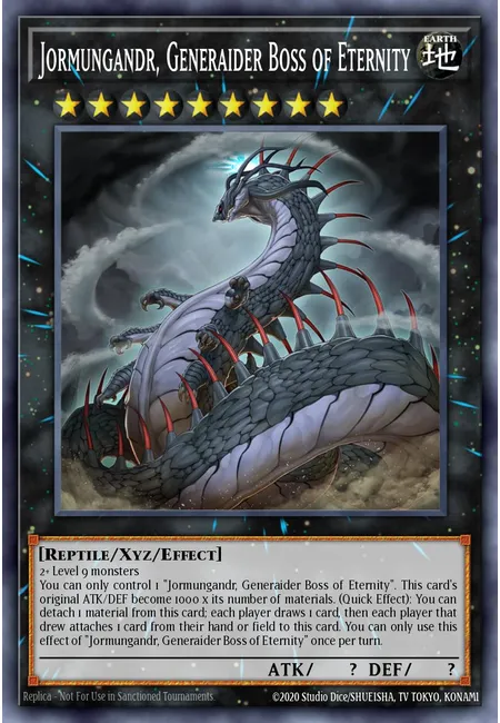 Jormungandr, Chefe Generaidor da Eternidade