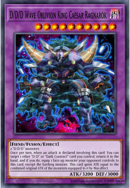 D/D/D César Ragnarok, o Rei Esquecido das Ondas