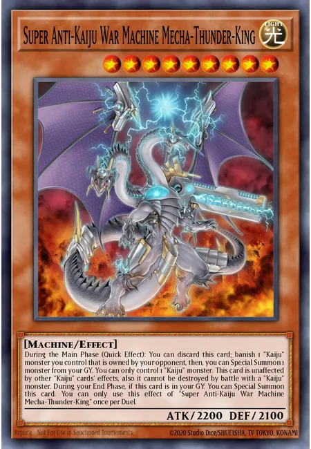 Super Máquina de Guerra Anti-Kaiju Mecha-Rei-Trovão
