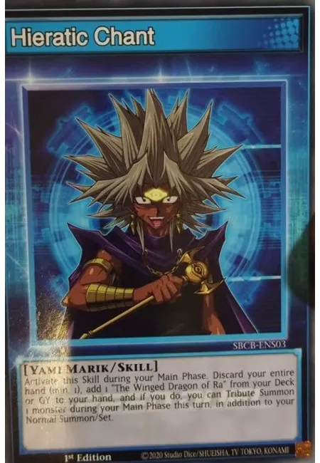 Hieratic Chant · Speed Duel: Battle City Box