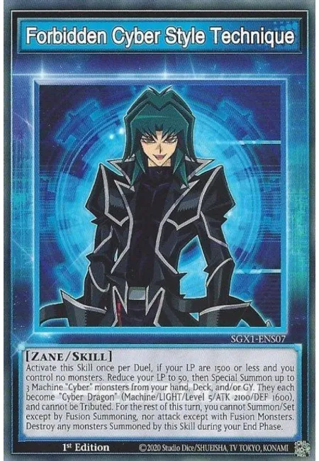 Forbidden Cyber Style Technique