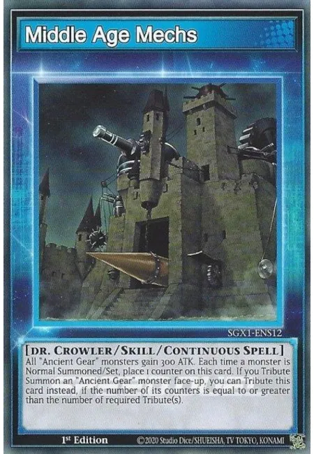 Middle Age Mechs (Skill Card)