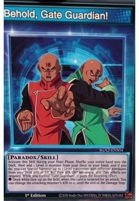 Behold, Gate Guardian! · Speed Duel GX: Midterm Paradox