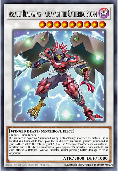 Assault Blackwing - Kusanagi the Gathering Storm