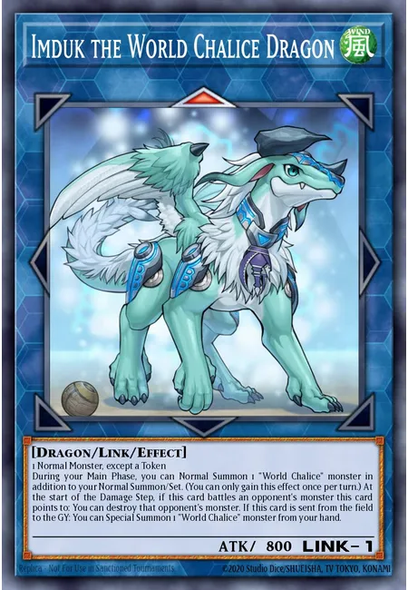 Imduk, o Dragão do Cálice Mundial