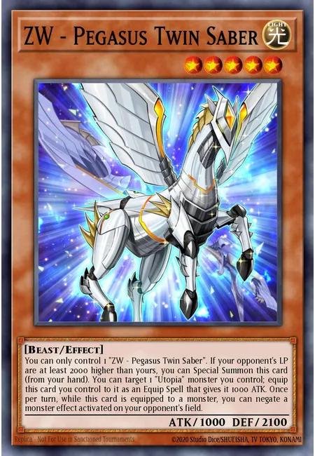 ZW - Pegasus Twin Saber · 2022 Tin of the Pharaoh's Gods