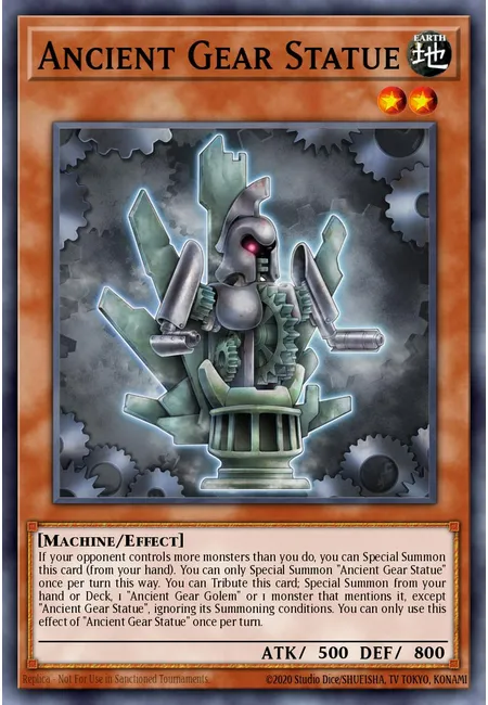 Ancient Gear Statue