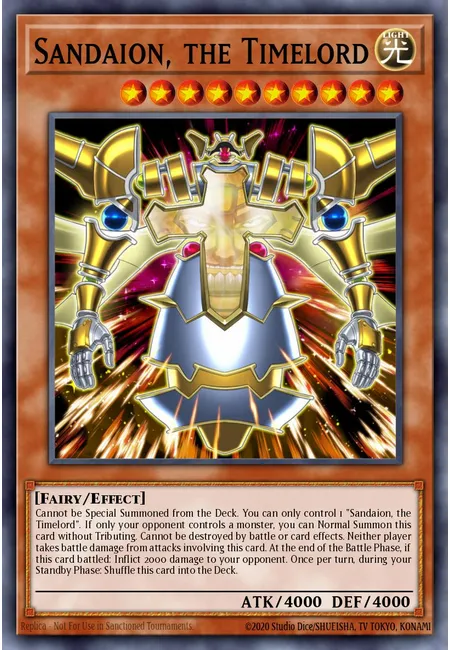 Sandaion, the Timelord · Battles of Legend: Relentless Revenge