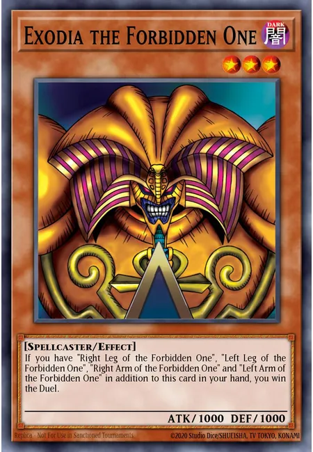 Exodia, "O Proibido"