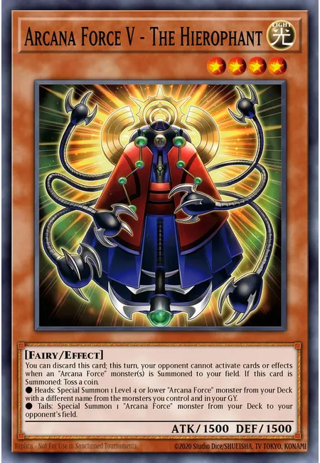 Arcana Force V - The Hierophant