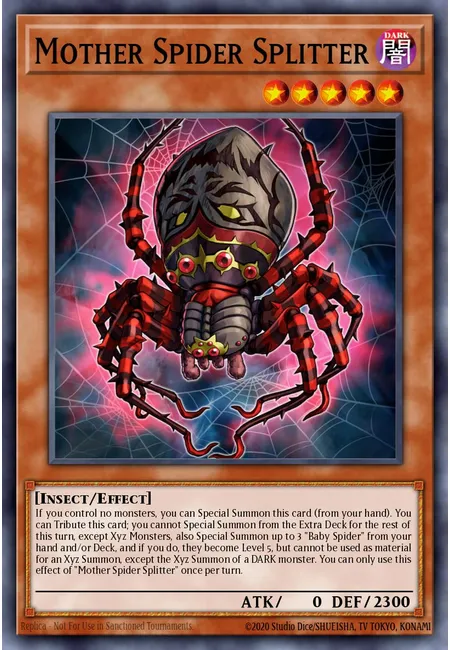 Mother Spider Splitter · Battles of Legend: Monstrous Revenge