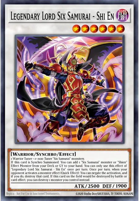 Legendary Lord Six Samurai - Shi En