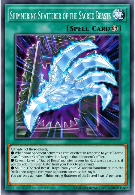 Shimmering Shatterer of the Sacred Beasts