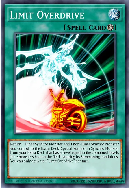 Limitar Sobremarcha · Synchron Extreme Structure Deck