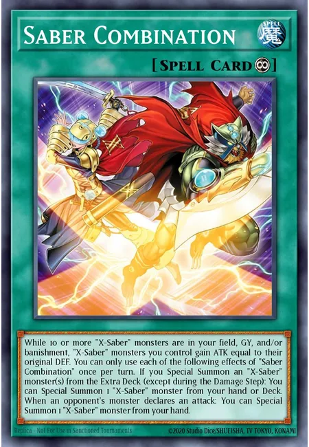 Saber Combination · Legendary Modern Decks 2026