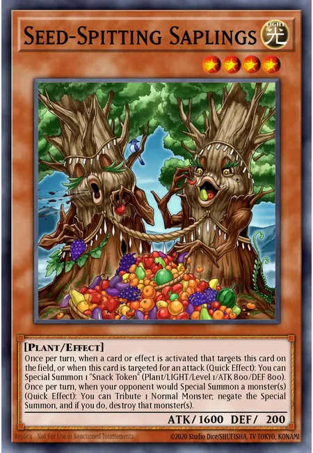 Seed-Spitting Saplings