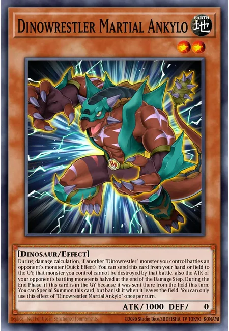 Dinowrestler Martial Ankylo