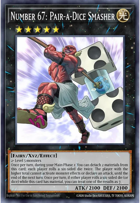 Number 67: Pair-a-Dice Smasher · Justice Hunters