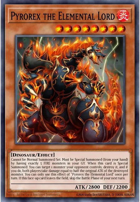 Pyrorex the Elemental Lord