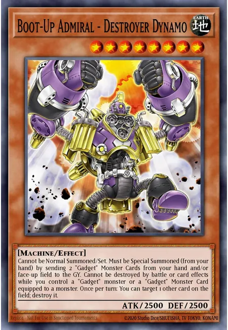 Boot-Up Admiral - Destroyer Dynamo