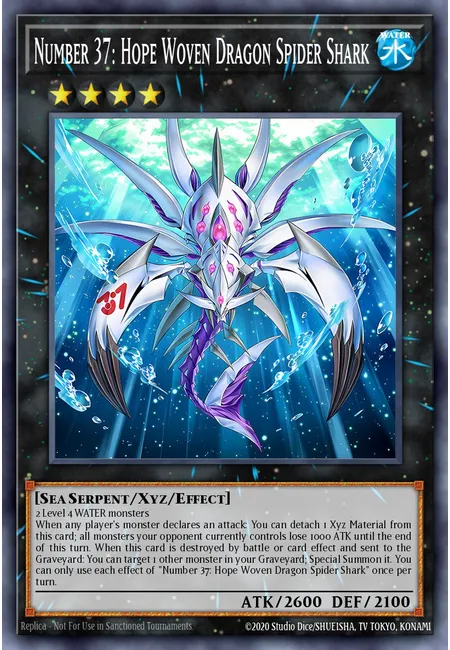 Number 37: Hope Woven Dragon Spider Shark