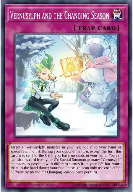 Vernusylph and the Changing Season · Power of the Elements