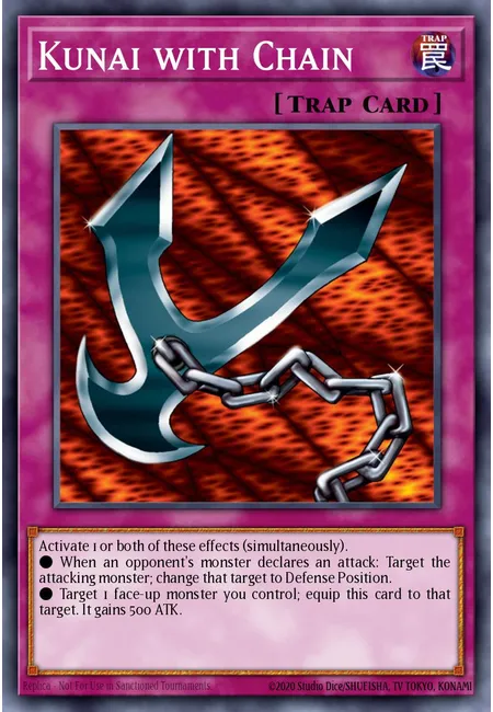 Kunai com Corrente