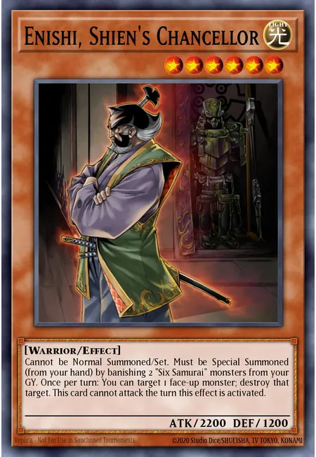 Enishi, Shien's Chancellor