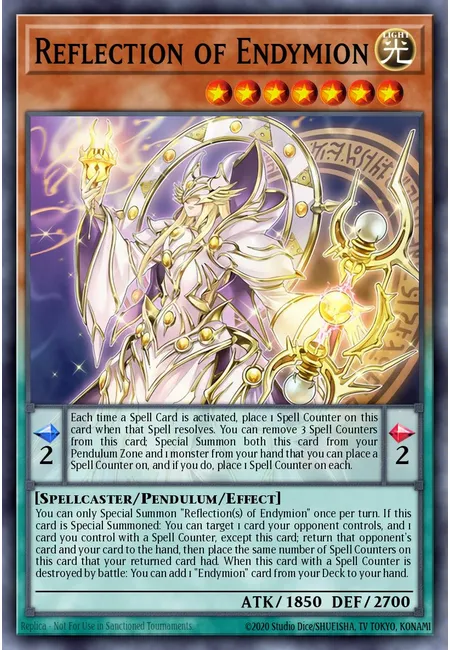Reflexo de Endymion · Structure Deck: Order of the Spellcasters
