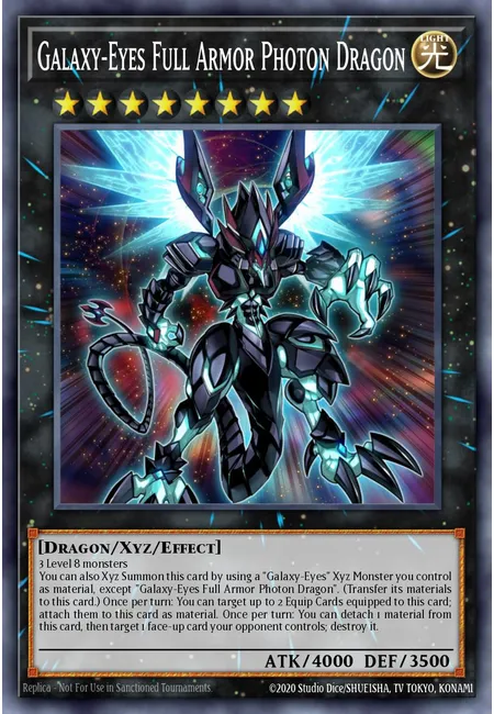 Galaxy-Eyes Full Armor Photon Dragon