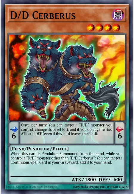 D/D Cerberus · Pendulum Domination Structure Deck
