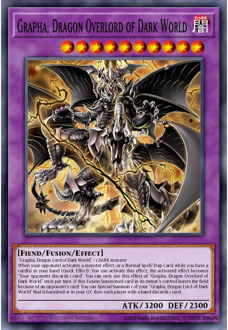 Grapha, Dragon Overlord of Dark World · Structure Deck: Dark World