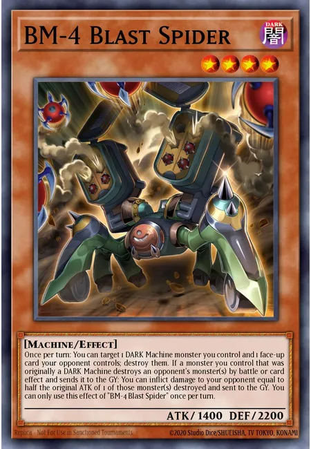 BM-4 Aranha Explosiva · Legendary Duelists: Ancient Millennium