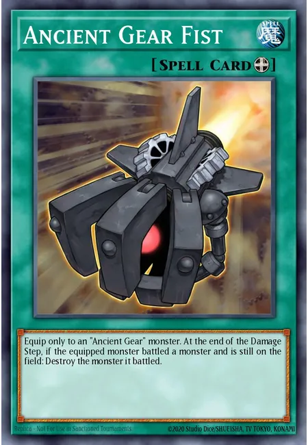 Punho do Mecanismo Antigo · Structure Deck: Machine Re-Volt