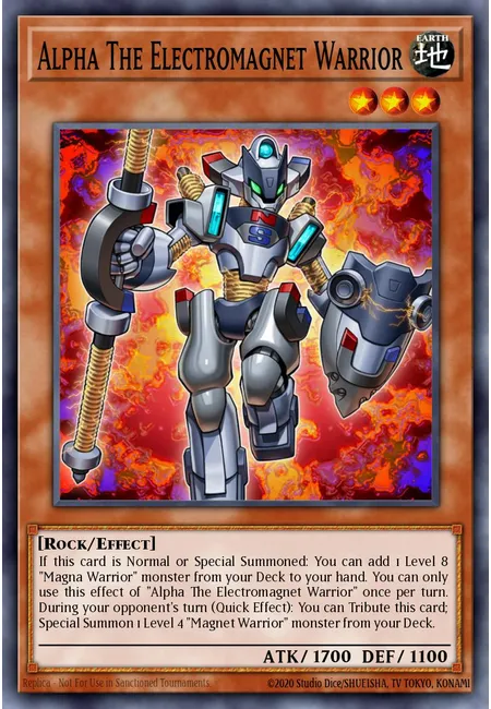 Alpha The Electromagnet Warrior