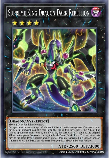 Supreme King Dragon Dark Rebellion