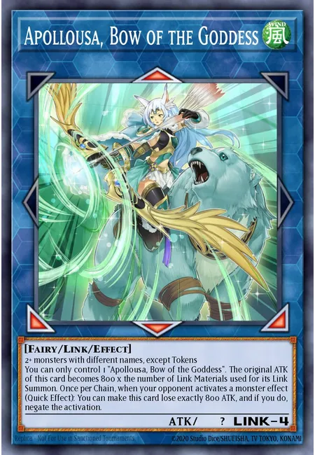Apollousa, Bow of the Goddess