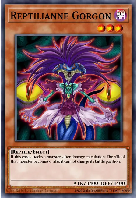 Reptilianne Gorgon
