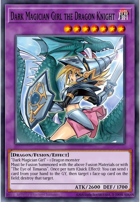 Dark Magician Girl the Dragon Knight