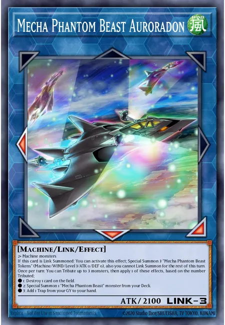 Mecha Phantom Beast Auroradon · Duel Overload