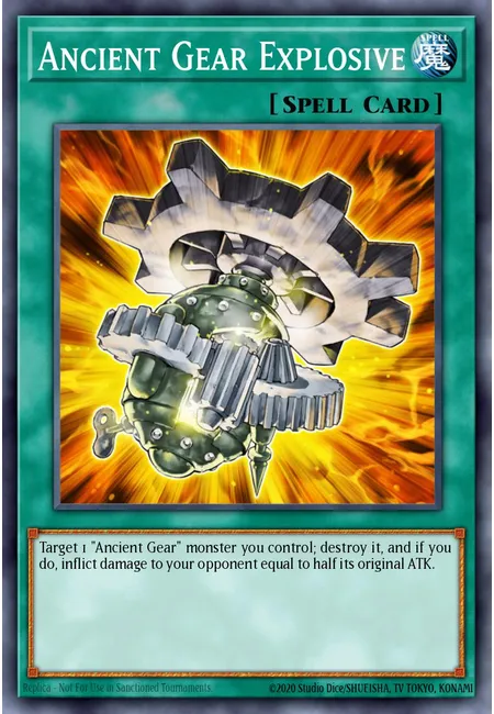 Ancient Gear Explosive · Structure Deck: Machine Re-Volt