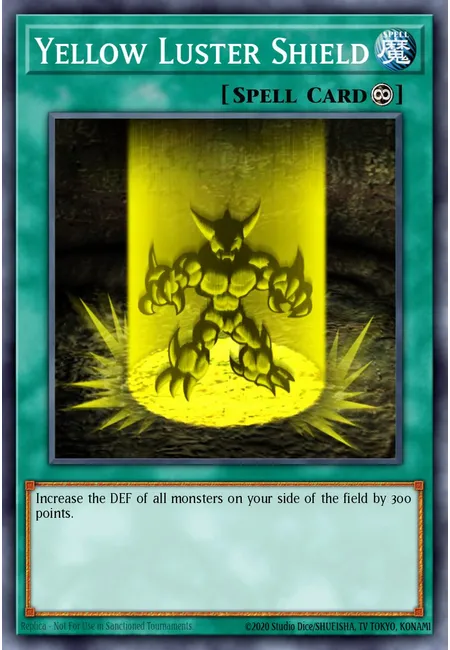 Yellow Luster Shield
