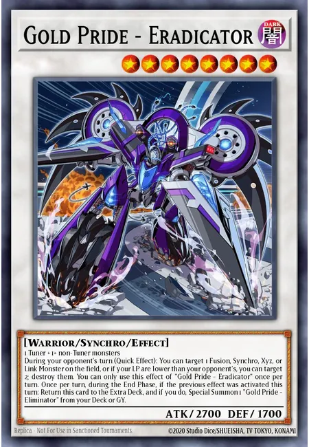 Gold Pride - Eradicator · Legacy of Destruction