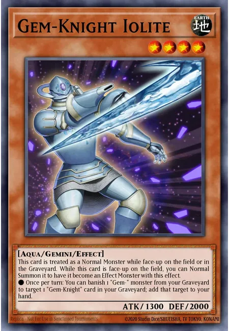 Gem-Knight Iolite · Hidden Arsenal 6: Omega Xyz