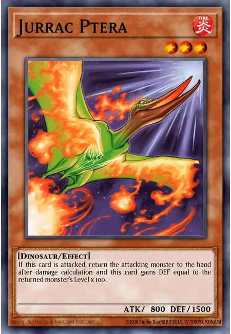 Jurrac Ptera · Duel Terminal 3