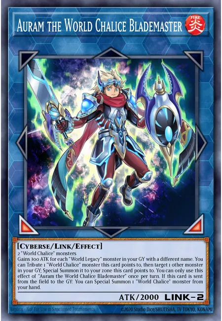 Auram the World Chalice Blademaster