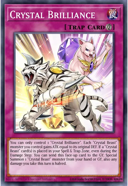 Brilho Cristalino · Structure Deck: Legend of the Crystal Beasts